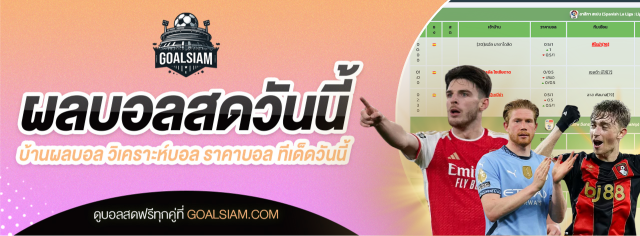 แนวทางดูบอลสดคู่กับวิเคราะห์บอลวันนี้ เพิ่มความชัวร์ด้วยราคาบอล Goal